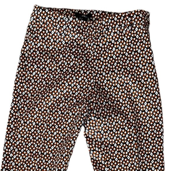 H&M Multicolor Geometric Tapered Women's Pants Size 2 - Picture 3 of 6